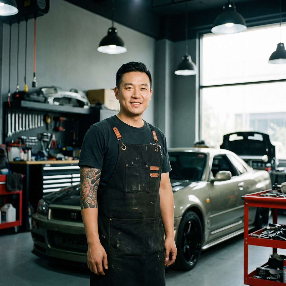 日本三级改装技师